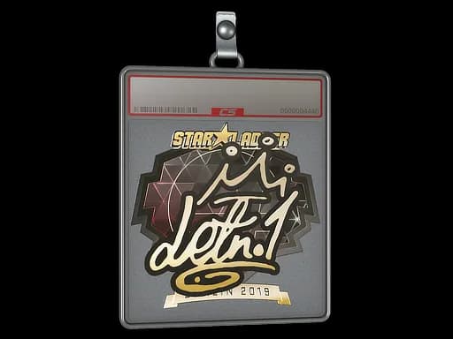 Sticker Slab | LETN1 (Gold) | Berlin 2019