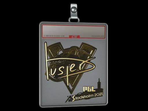 Sticker Slab | buster (Gold) | Stockholm 2021