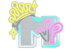 Sticker | Neon MVP (Lenticular)