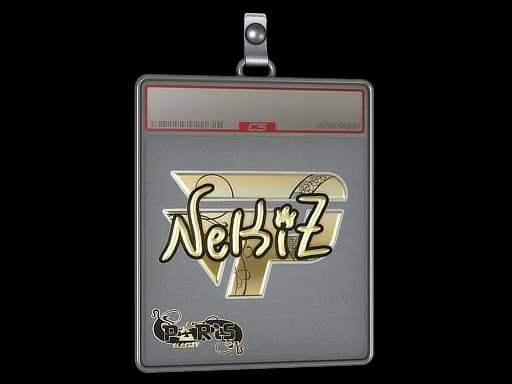 Sticker Slab | NEKiZ (Gold) | Paris 2023
