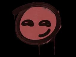 Sealed Graffiti | Smirk (Blood Red)