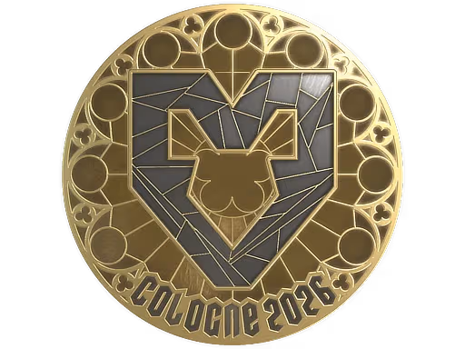 Sticker | MOUZ (Gold) | Cologne 2026