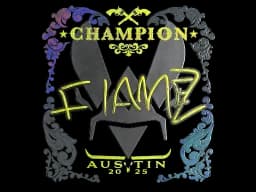 Sticker | FlameZ (Holo, Champion) | Austin 2025