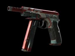 CZ75-Auto | Red Astor (Field-Tested)
