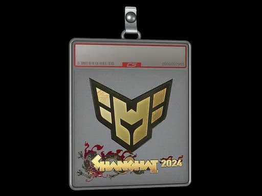 Sticker Slab | HEROIC (Gold) | Shanghai 2024