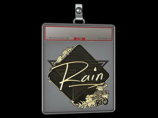 Sticker Slab | rain (Gold) | Rio 2022