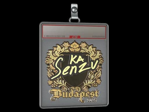 Sticker Slab | Senzu (Gold) | Budapest 2025