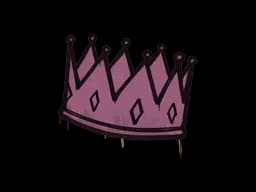 Sealed Graffiti | King Me (Princess Pink)