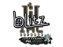Sticker | bLitz (Glitter) | Antwerp 2022