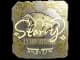 Sticker | Starry (Gold) | Austin 2025 CS2 skin