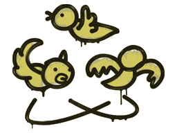 Sealed Graffiti | Dizzy (Tracer Yellow)