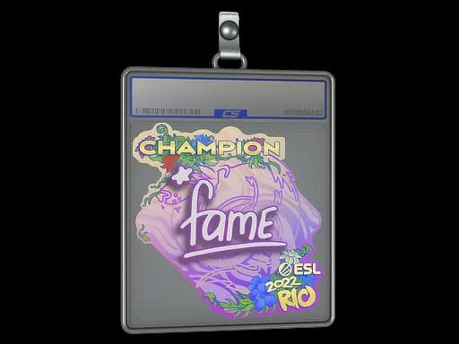 Sticker Slab | fame (Champion) | Rio 2022