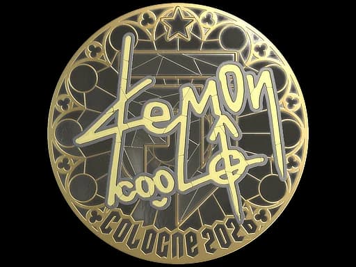 Sticker | dem0n (Gold) | Cologne 2026