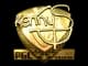 Sticker | kennyS (Gold) | Krakow 2017 CS2 skin
