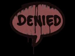 Sealed Graffiti | Denied (Brick Red)