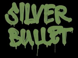 Sealed Graffiti | Silver Bullet (Battle Green)