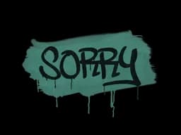 Sealed Graffiti | Sorry (Frog Green)