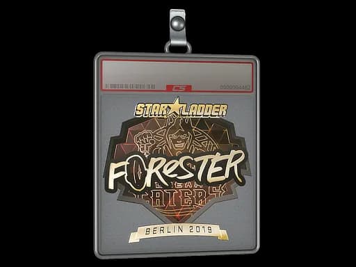 Sticker Slab | Forester (Gold) | Berlin 2019