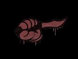 Sealed Graffiti | Backstab (Brick Red)