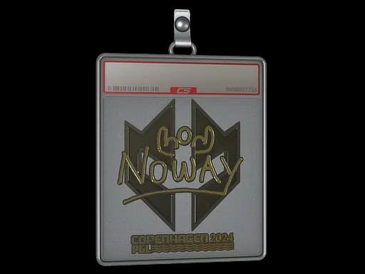 Sticker Slab | noway (Gold) | Copenhagen 2024