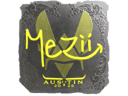 Sticker | mezii (Foil) | Austin 2025