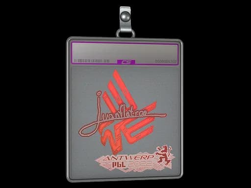 Sticker Slab | juanflatroo (Holo) | Antwerp 2022