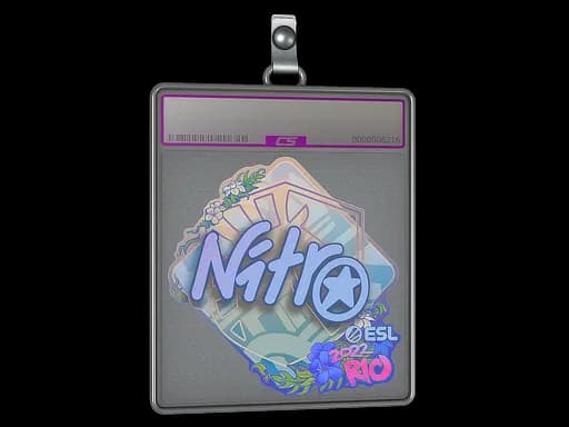 Sticker Slab | nitr0 (Holo) | Rio 2022