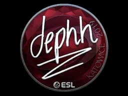 Sticker | dephh (Foil) | Katowice 2019