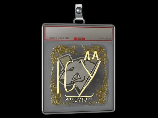 Sticker Slab | ICY (Gold) | Austin 2025