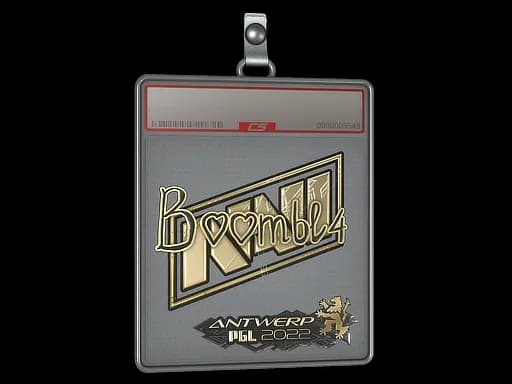 Sticker Slab | Boombl4 (Gold) | Antwerp 2022