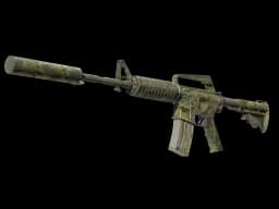 M4A1-S | Boreal Forest (Battle-Scarred)