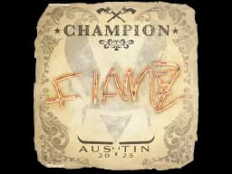Sticker | FlameZ (Champion) | Austin 2025