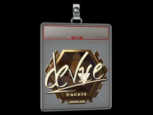 Sticker Slab | device (Gold) | London 2018