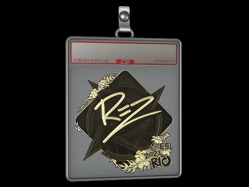 Sticker Slab | REZ (Gold) | Rio 2022