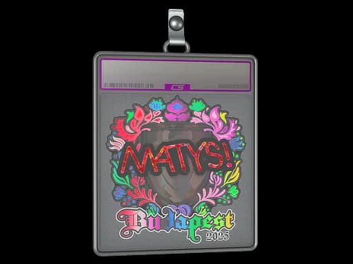 Sticker Slab | MATYS (Holo) | Budapest 2025