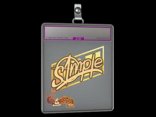 Sticker Slab | s1mple (Holo) | Paris 2023