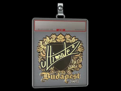 Sticker Slab | ultimate (Gold) | Budapest 2025