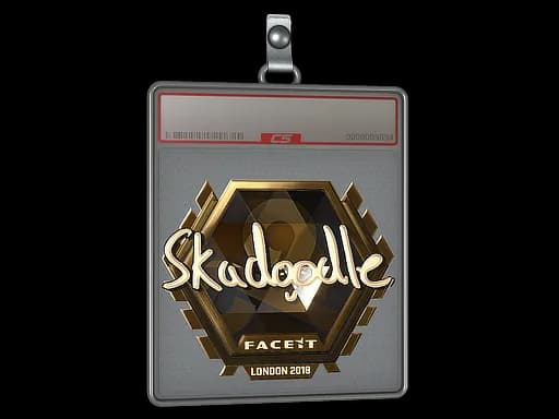 Sticker Slab | Skadoodle (Gold) | London 2018