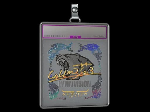 Sticker Slab | C4LLM3SU3 (Holo) | Austin 2025