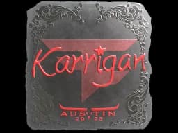 Sticker | karrigan (Foil) | Austin 2025