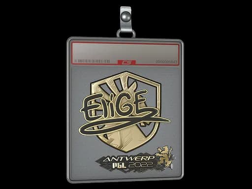 Sticker Slab | EliGE (Gold) | Antwerp 2022