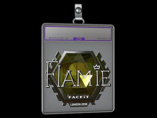 Sticker Slab | flamie (Foil) | London 2018