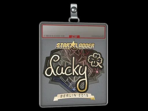 Sticker Slab | Lucky (Gold) | Berlin 2019