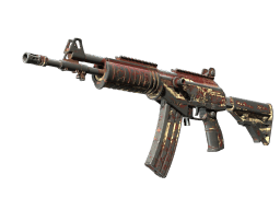 StatTrak™ Galil AR | Crimson Tsunami (Battle-Scarred)