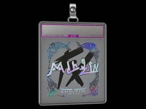 Sticker Slab | mlhzin (Holo) | Austin 2025