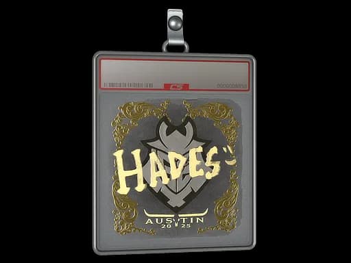 Sticker Slab | hades (Gold) | Austin 2025
