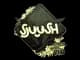 Sticker | sjuush (Gold) | Rio 2022 CS2 skin