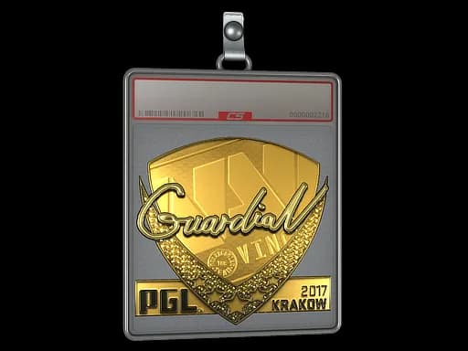 Sticker Slab | GuardiaN (Gold) | Krakow 2017