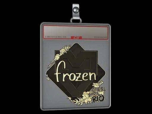 Sticker Slab | frozen (Gold) | Rio 2022