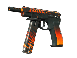 StatTrak™ CZ75-Auto | Tigris (Battle-Scarred)